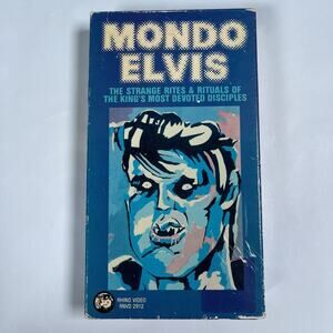 Mondo Elvis VHS Tape Gary Panter Rhino Video Documentary Short Tom Corboy
